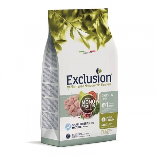 Exclusion Dog Mature Small Chicken 500g